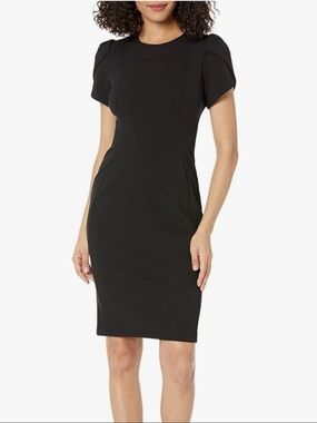 NWOT Calvin Klein tulip sleeve Dress 12p